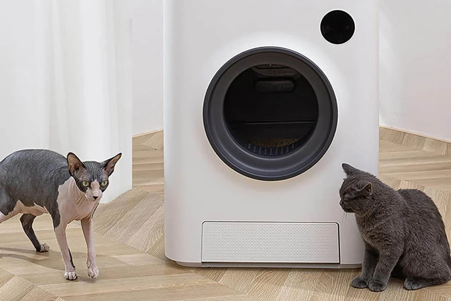 electronic cat litter