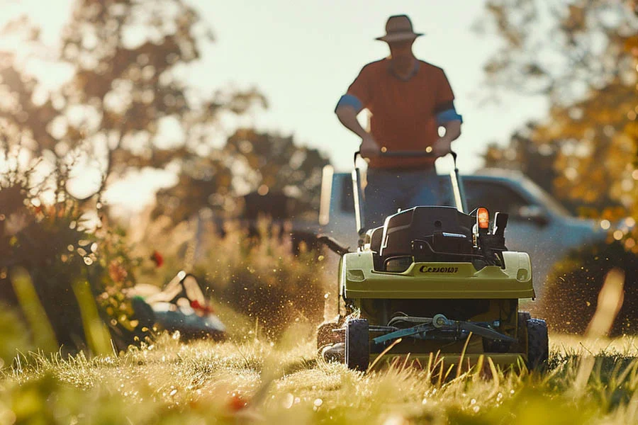 best battery push mowers