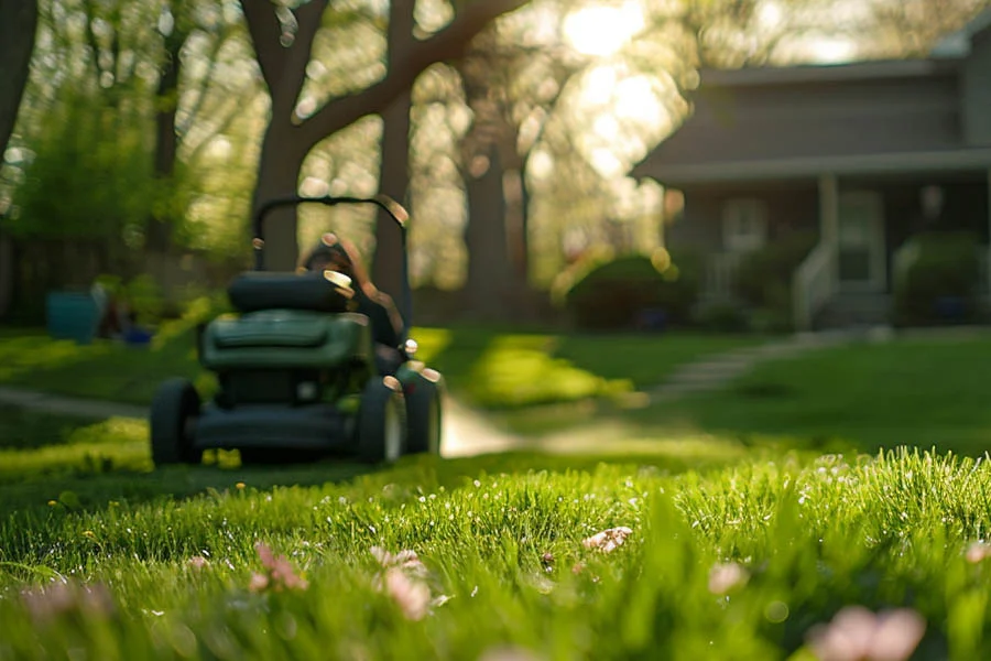 best battery mower