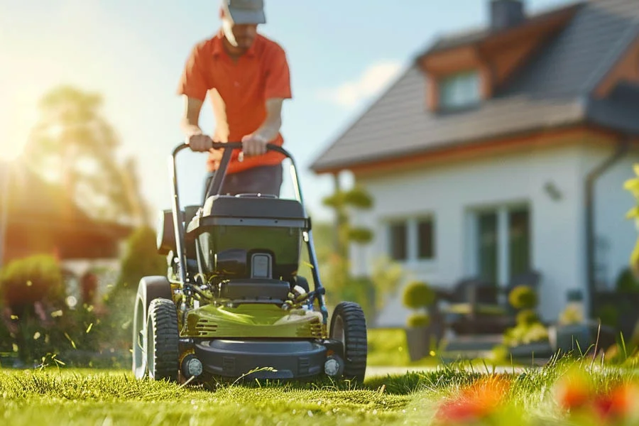 self propelled cordless lawn mowers